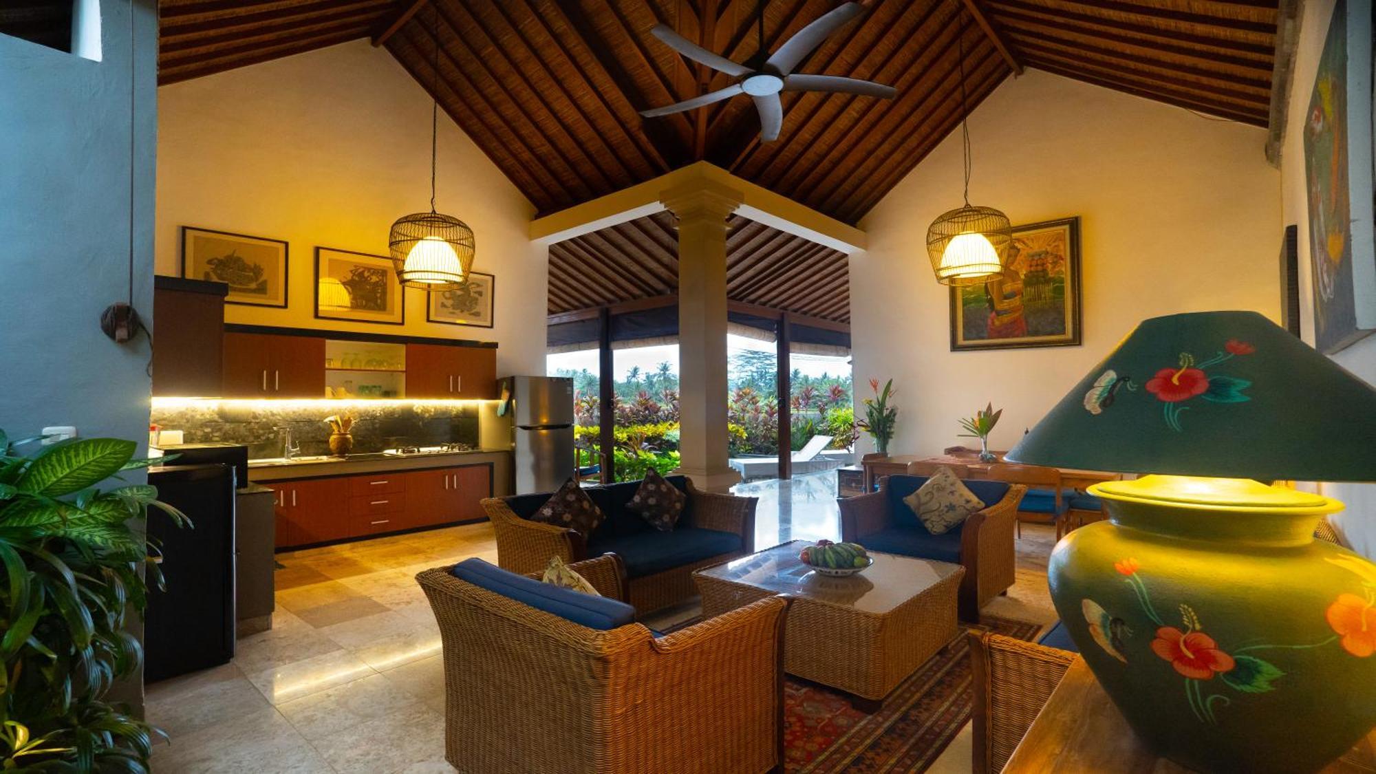 Villa Maya Ubud, Peaceful Rice Field View Luaran gambar