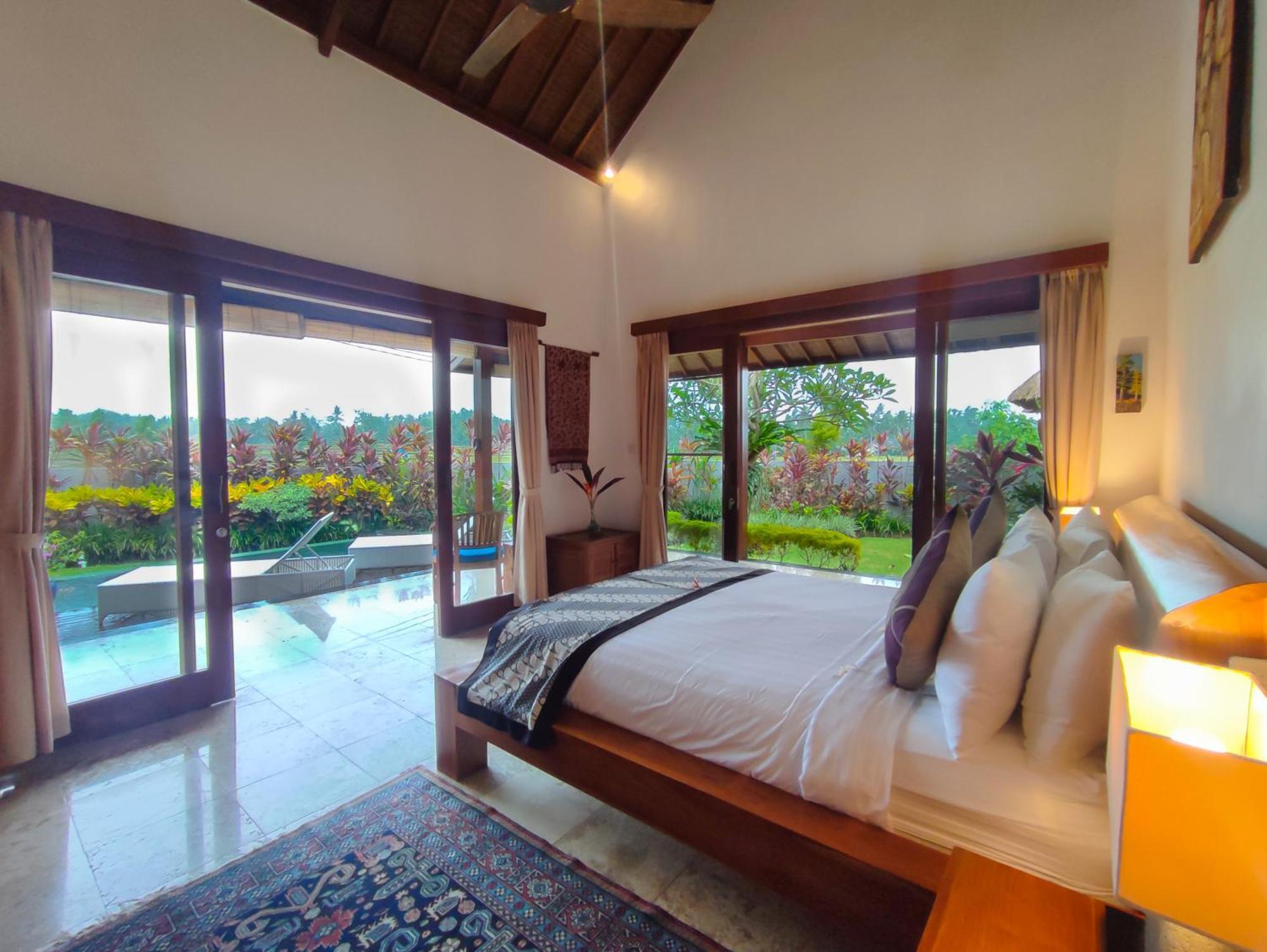 Villa Maya Ubud, Peaceful Rice Field View Luaran gambar